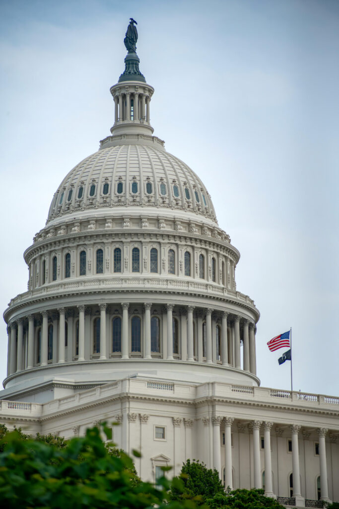 Architectural details of a historic legislature building photographed as part of a city-based session at one of the iconic photoshoot locations Edmonton offers.